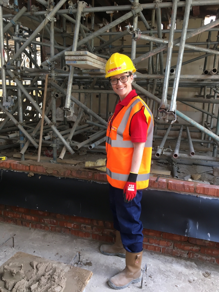 Why construction is just the job for recruitment specialist Sophie