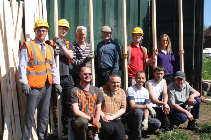 Apprentices support “˜blooming’ marvellous community project