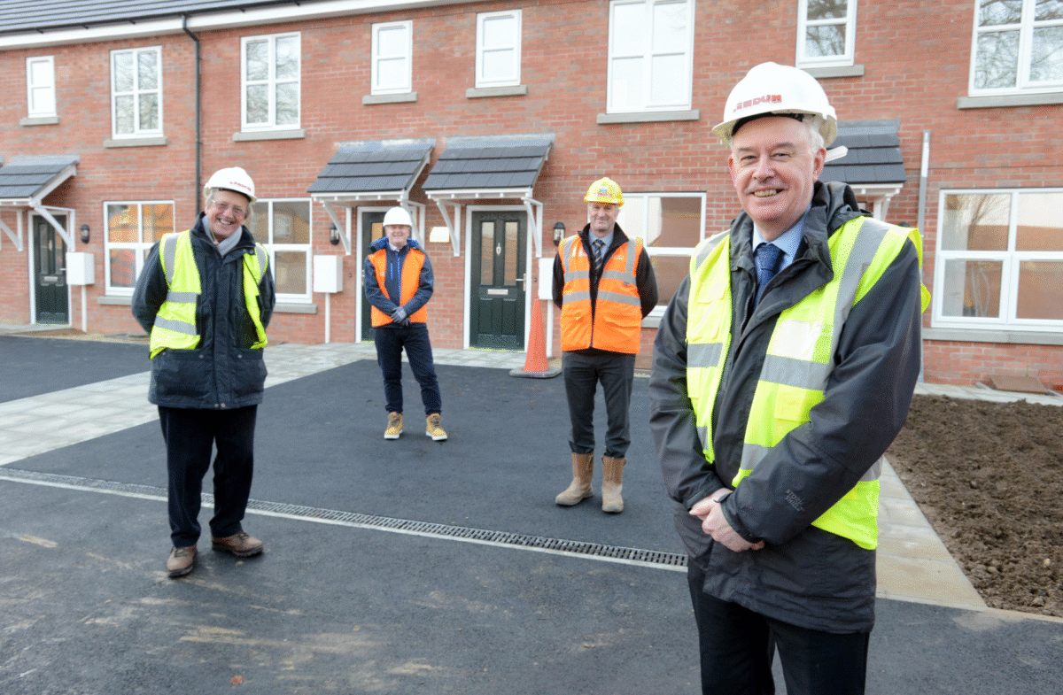 New homes built on site of derelict community building