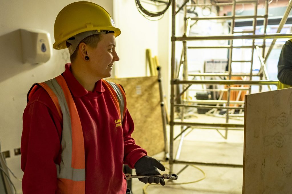 Award success for apprentice joiner Katie Lindum Group