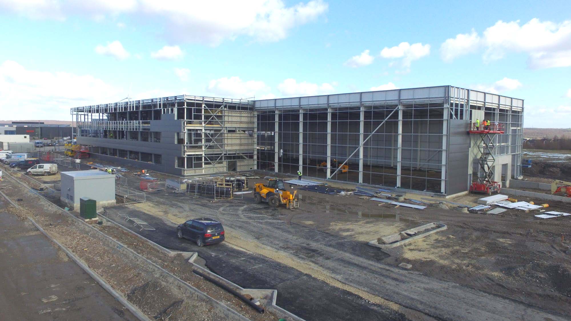 Sportswear factory begins to take shape on manufacturing park