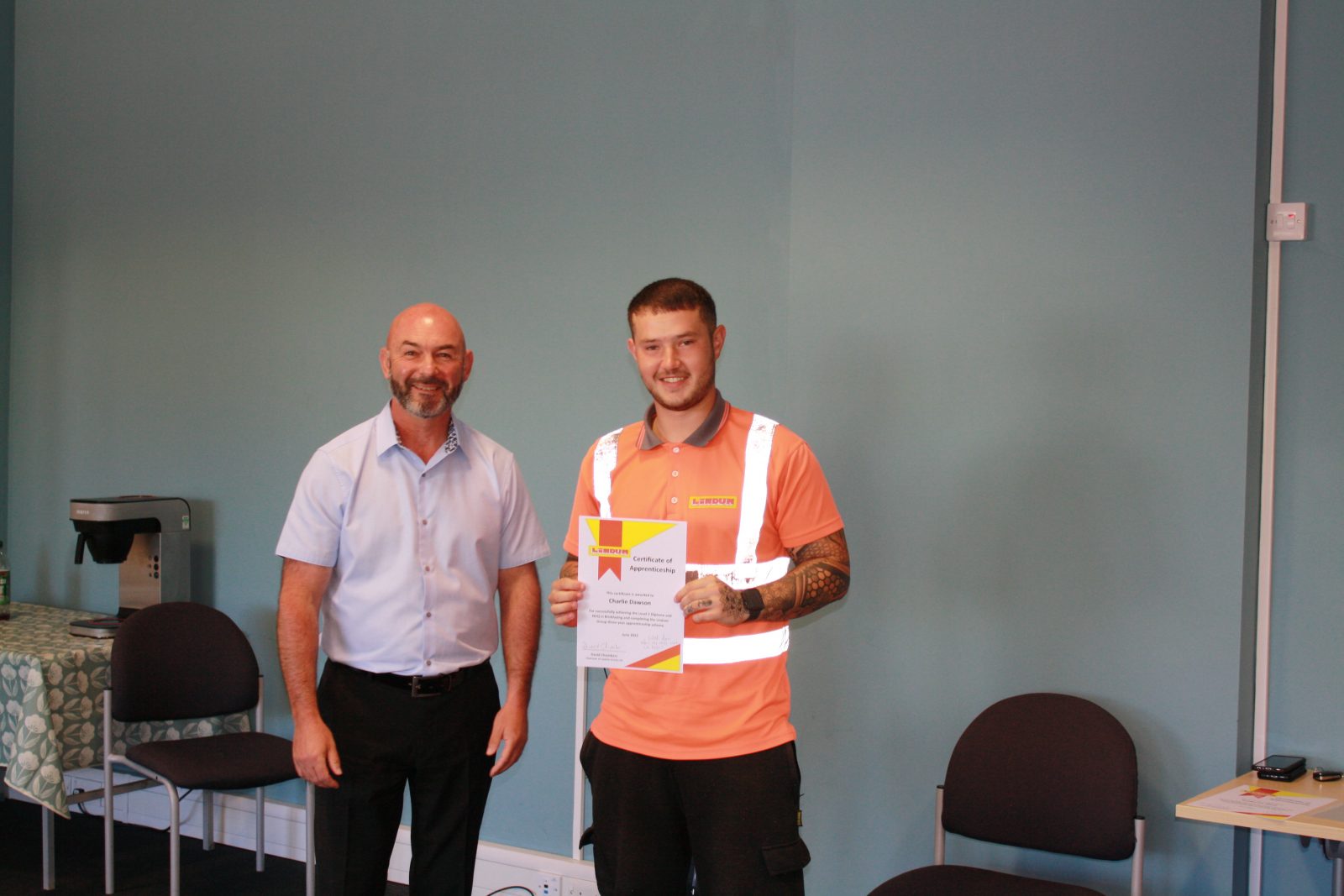 Fab five offered full time jobs after finishing apprenticeships