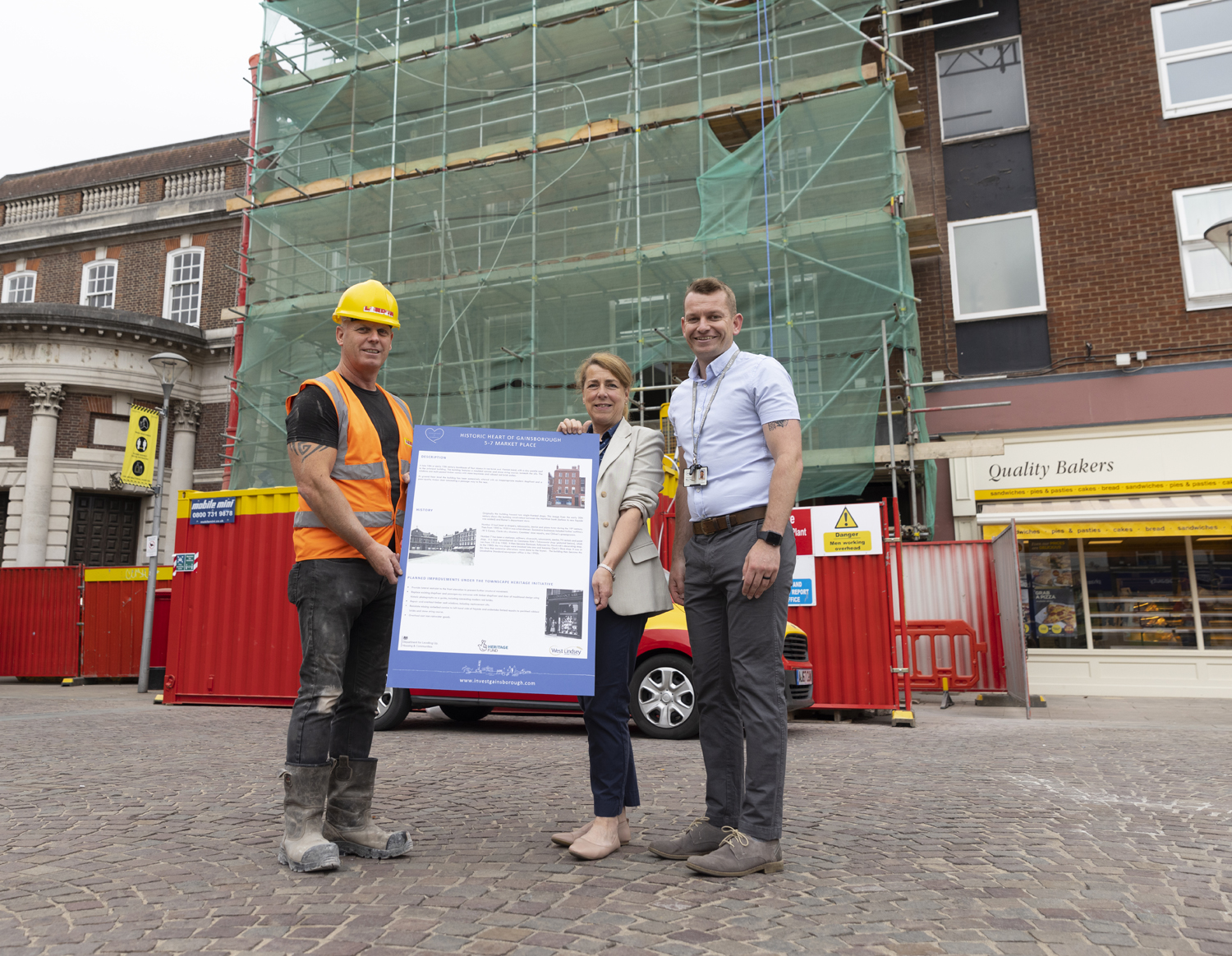 Buildings in the historic heart of Gainsborough are set to be transformed to their former glory
