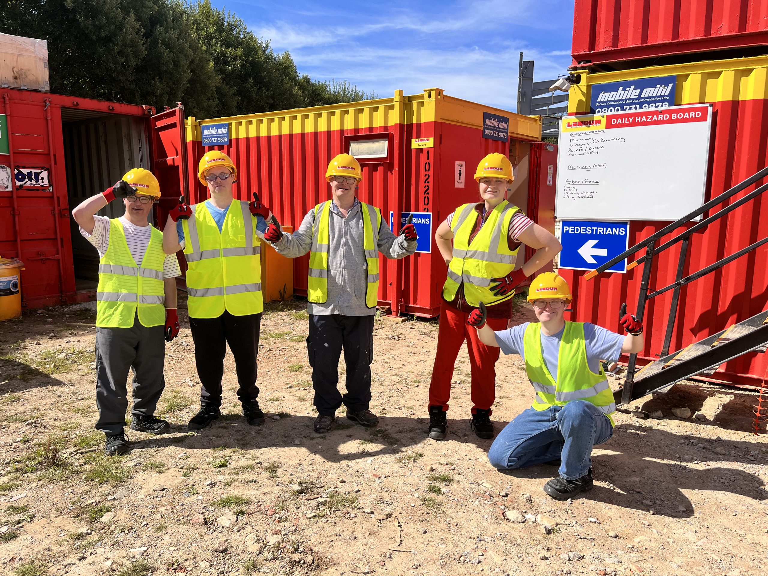 Jennyruth Workshops workers spend the day at Lindum’s Madeira site