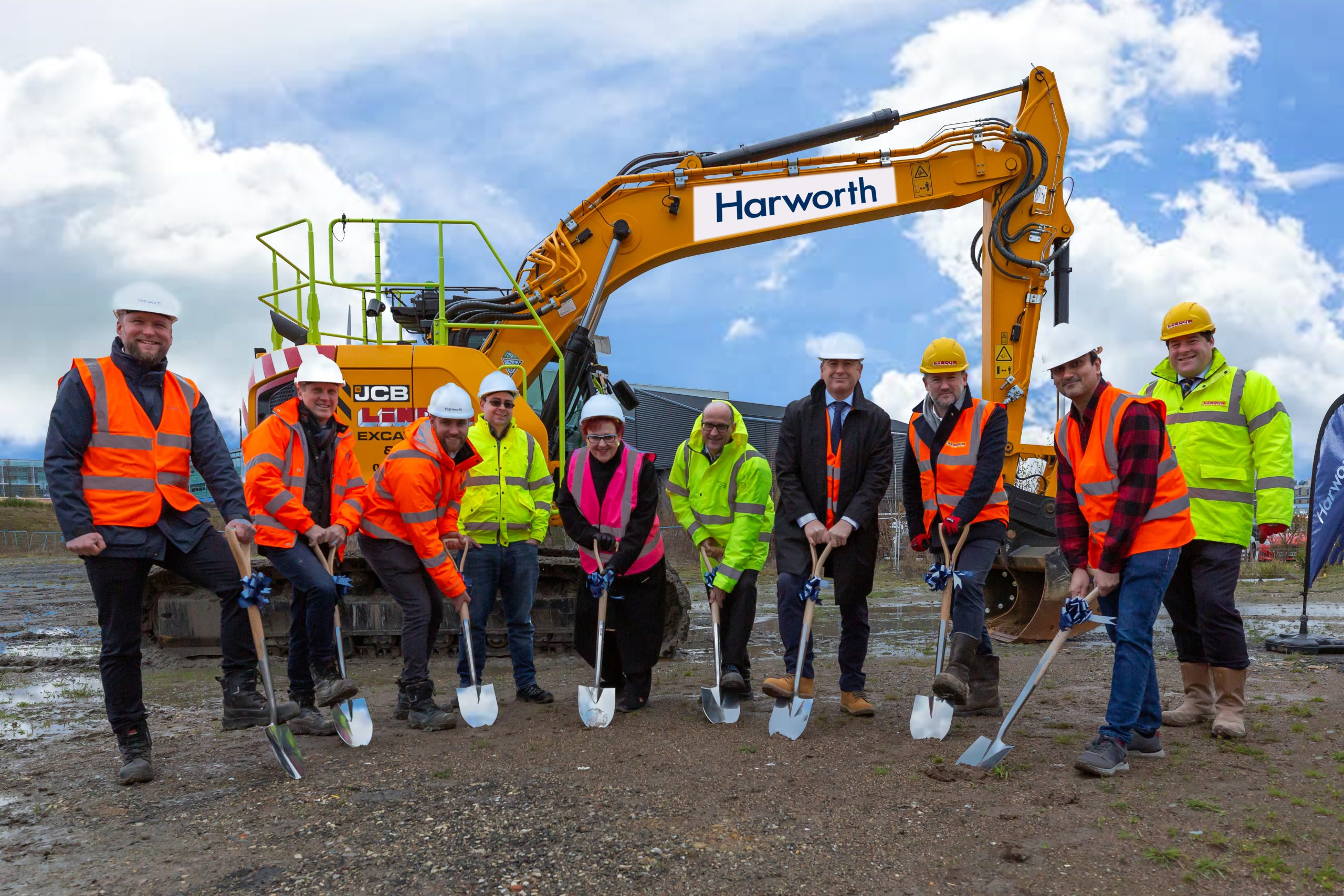 Lindum Group starts work on new £7m retail development at Olive Lane, Waverley for Harworth Group