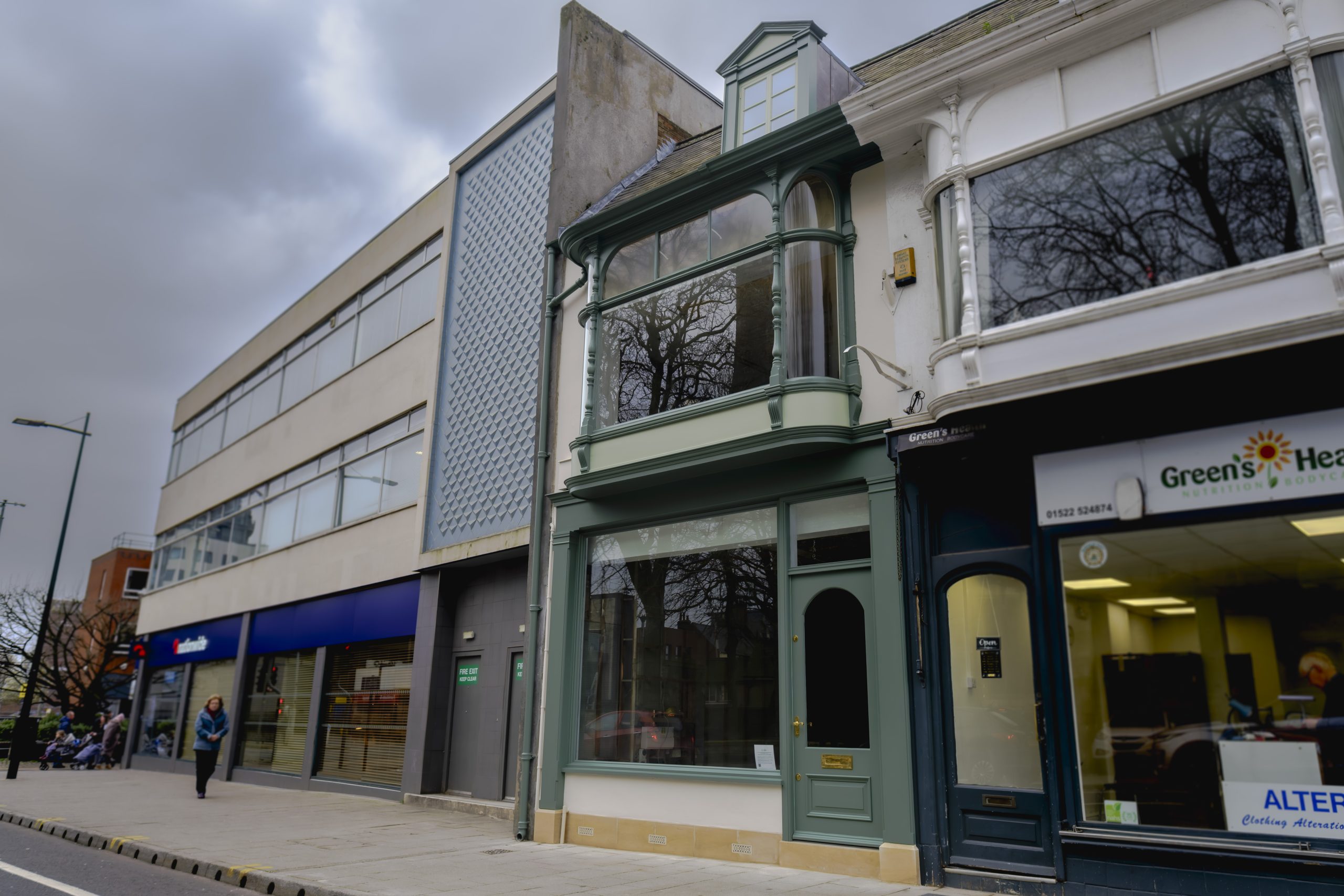 Lindum has restored the historic shop front of an iconic former jewellers’ in Lincoln city centre
