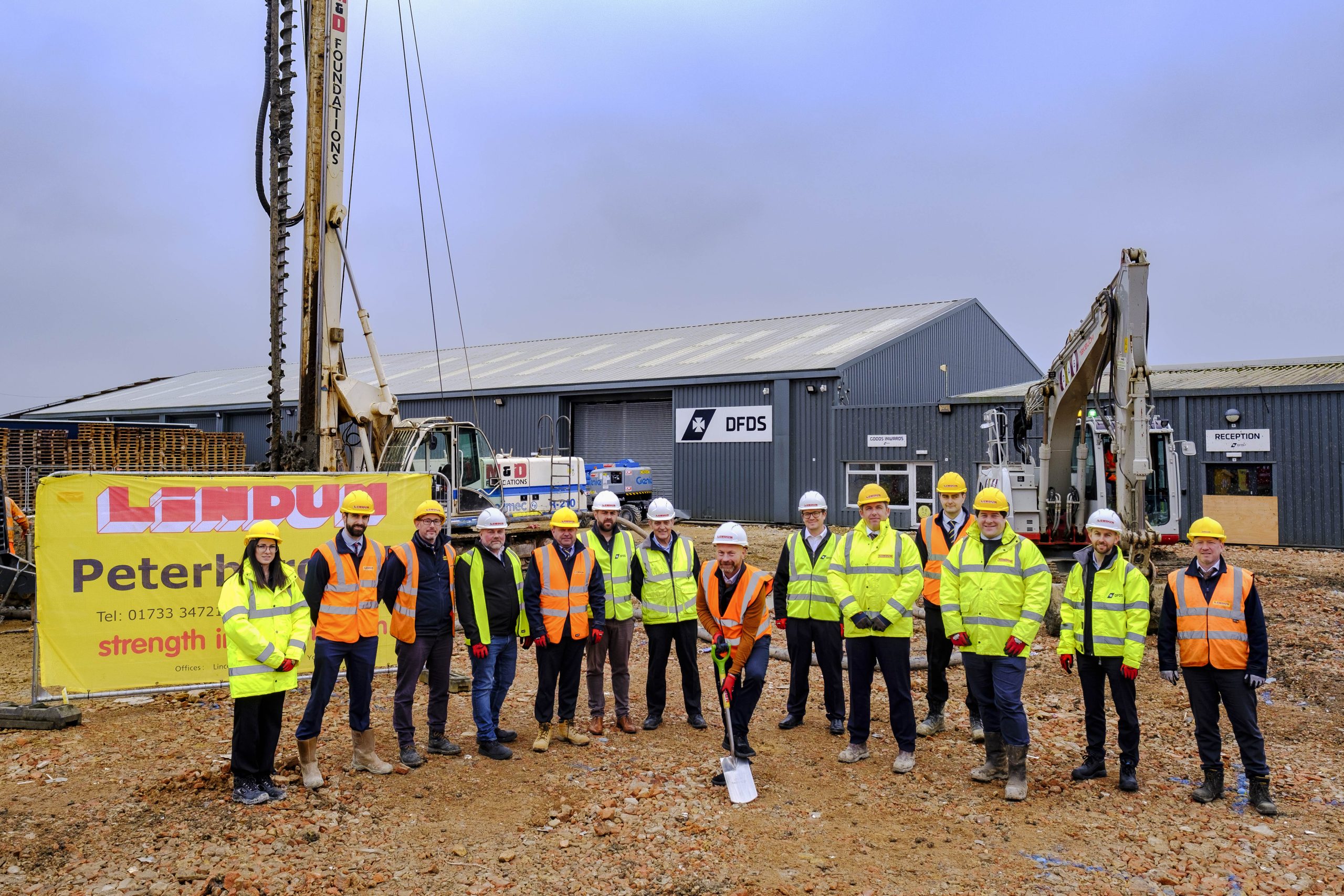 Lindum Group is delivering a new regional office for logistics company DFDS
