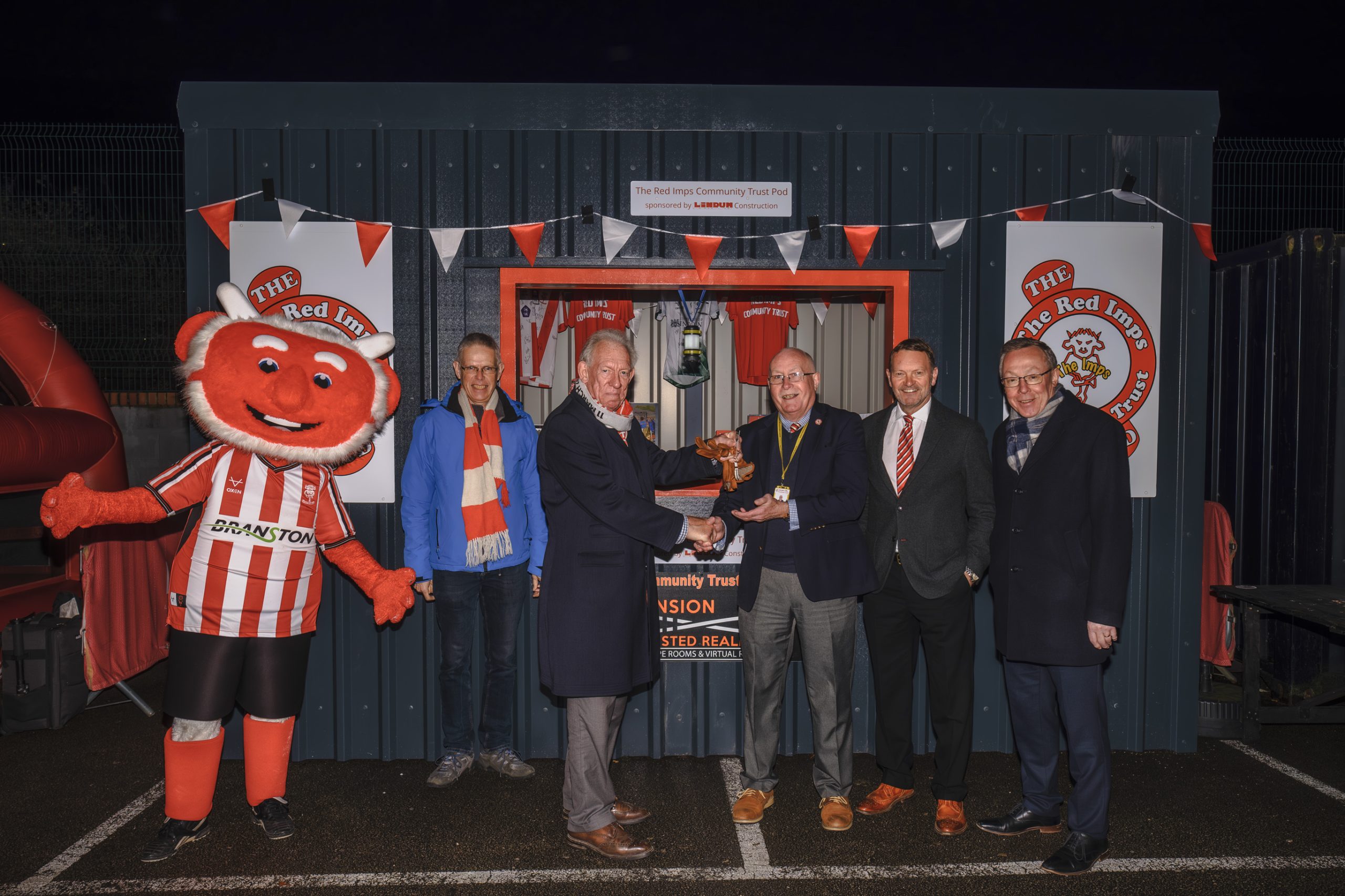 Football club trust scores new home thanks to Lindum donation