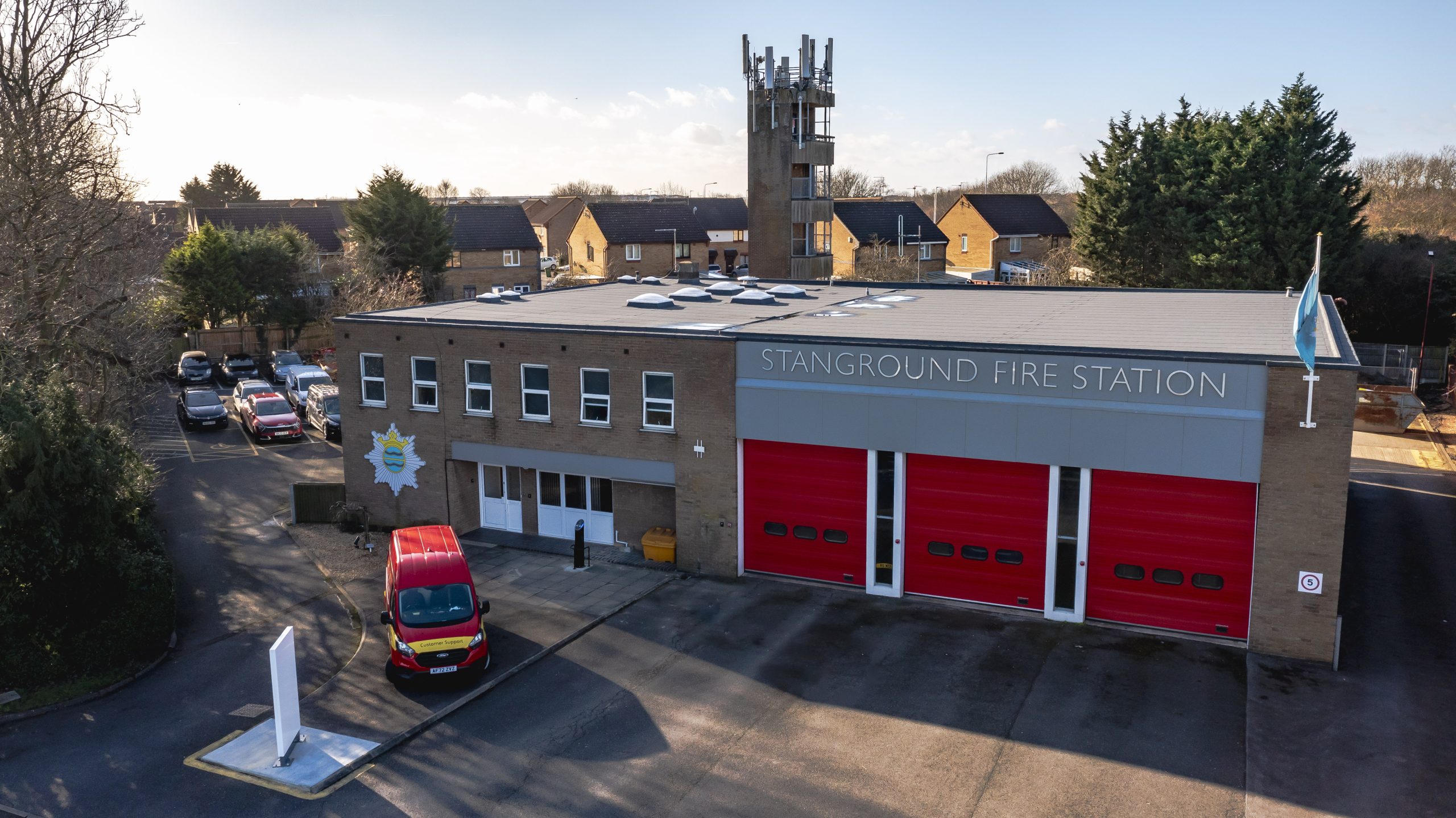 Refurbished Peterborough fire station creates a more modern and efficient working space