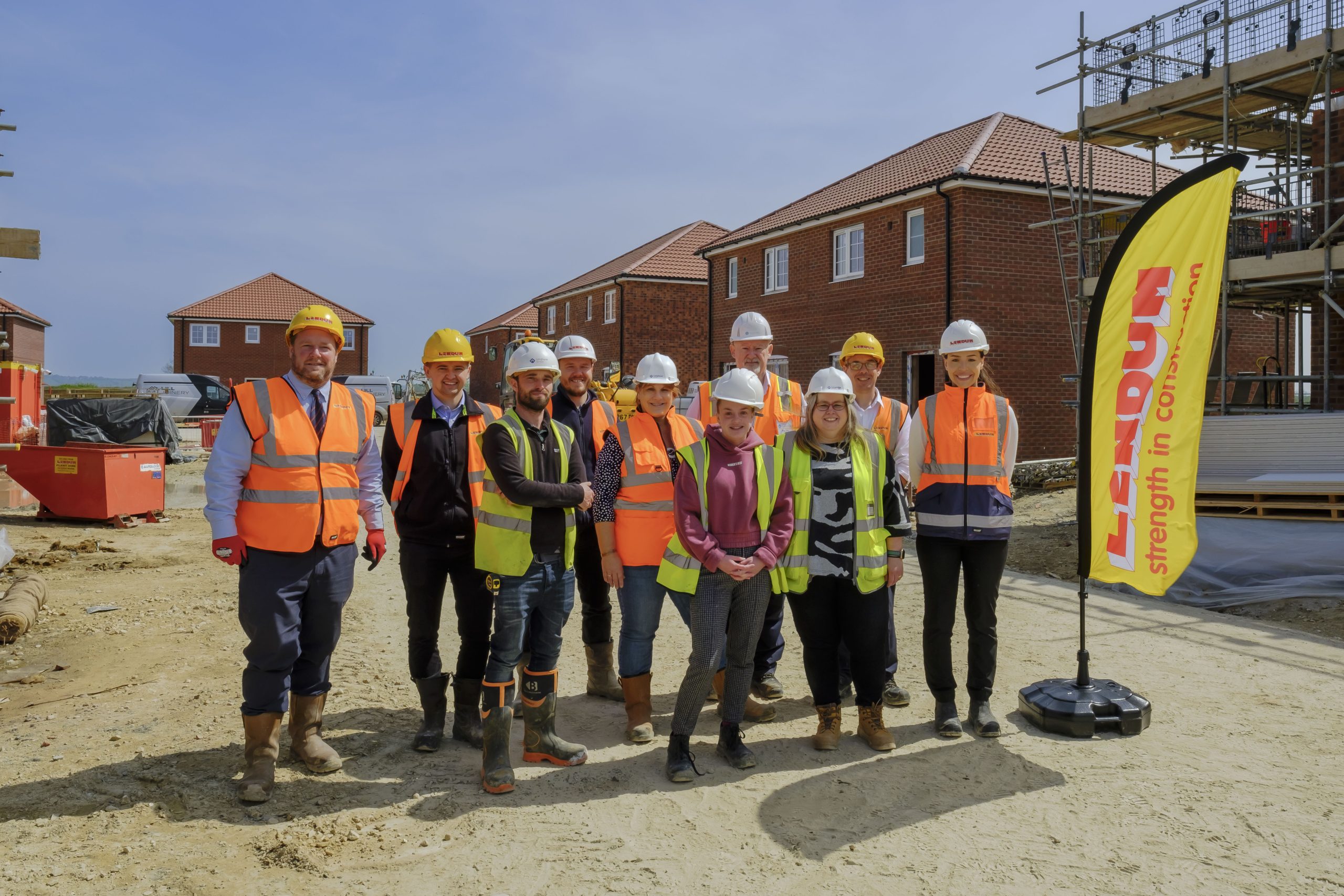New Lincolnshire affordable homes hit key halfway stage