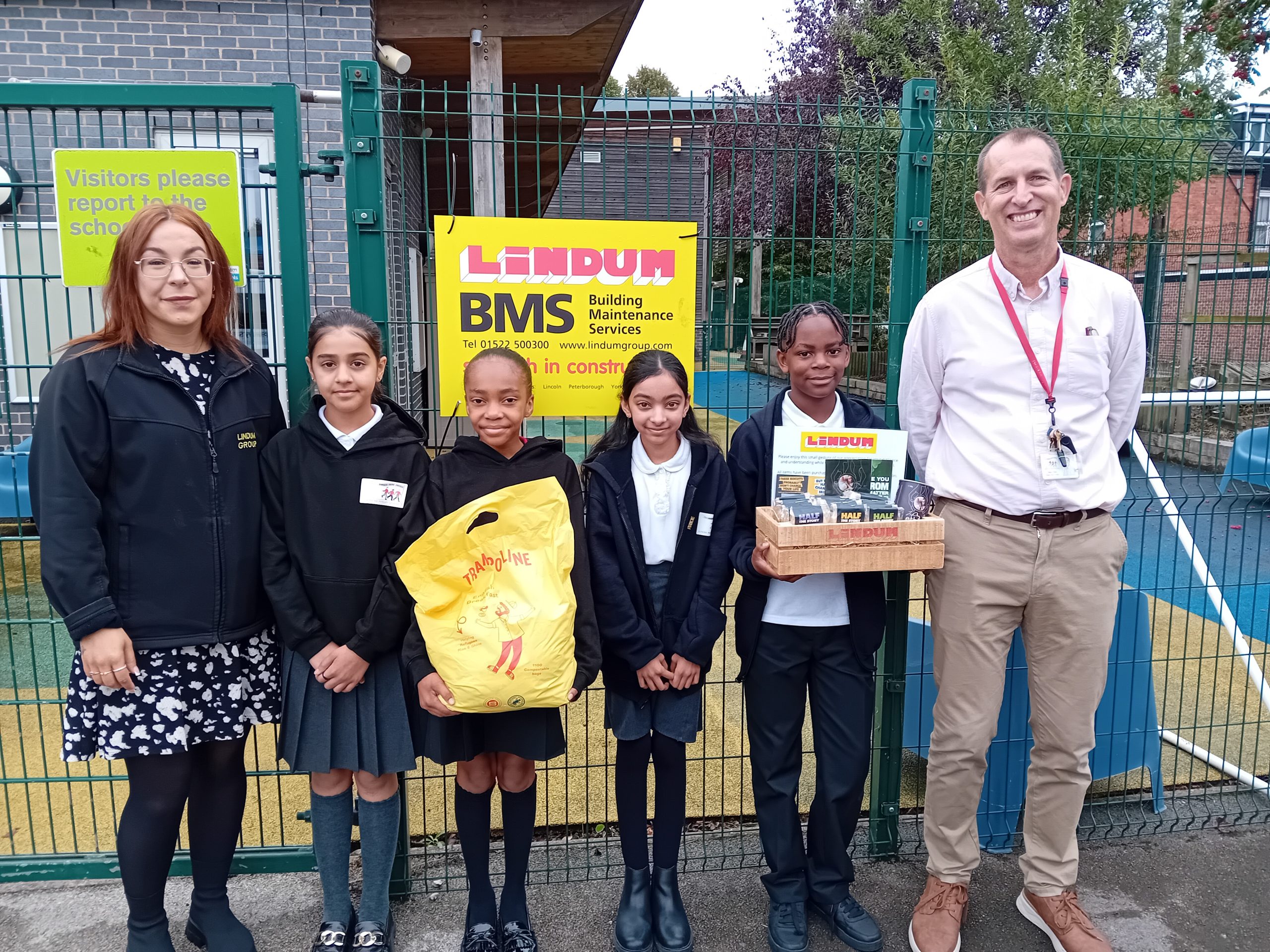 Lindum donations fuel staff as new school term begins