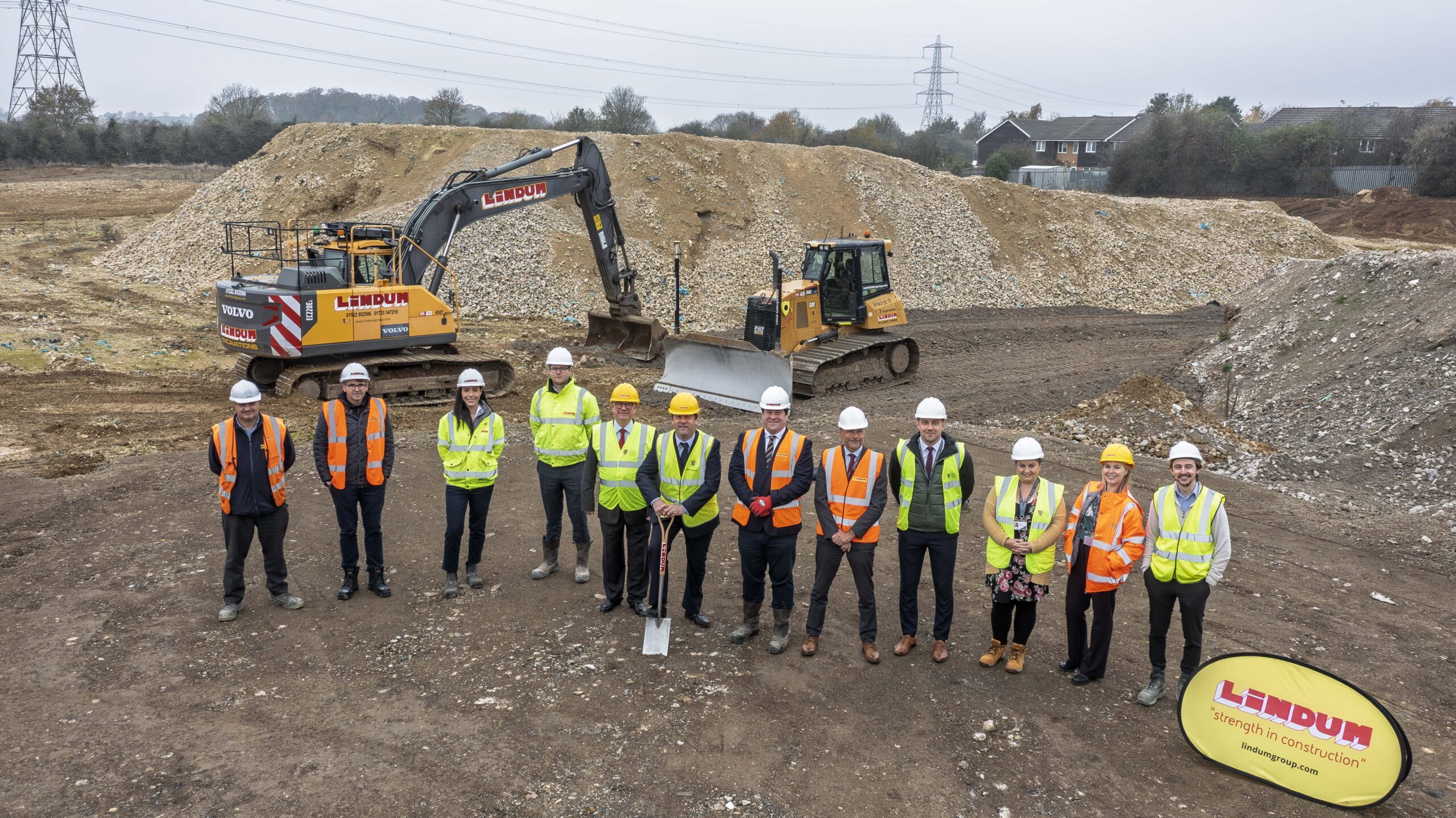 Construction of council depot begins in Grantham