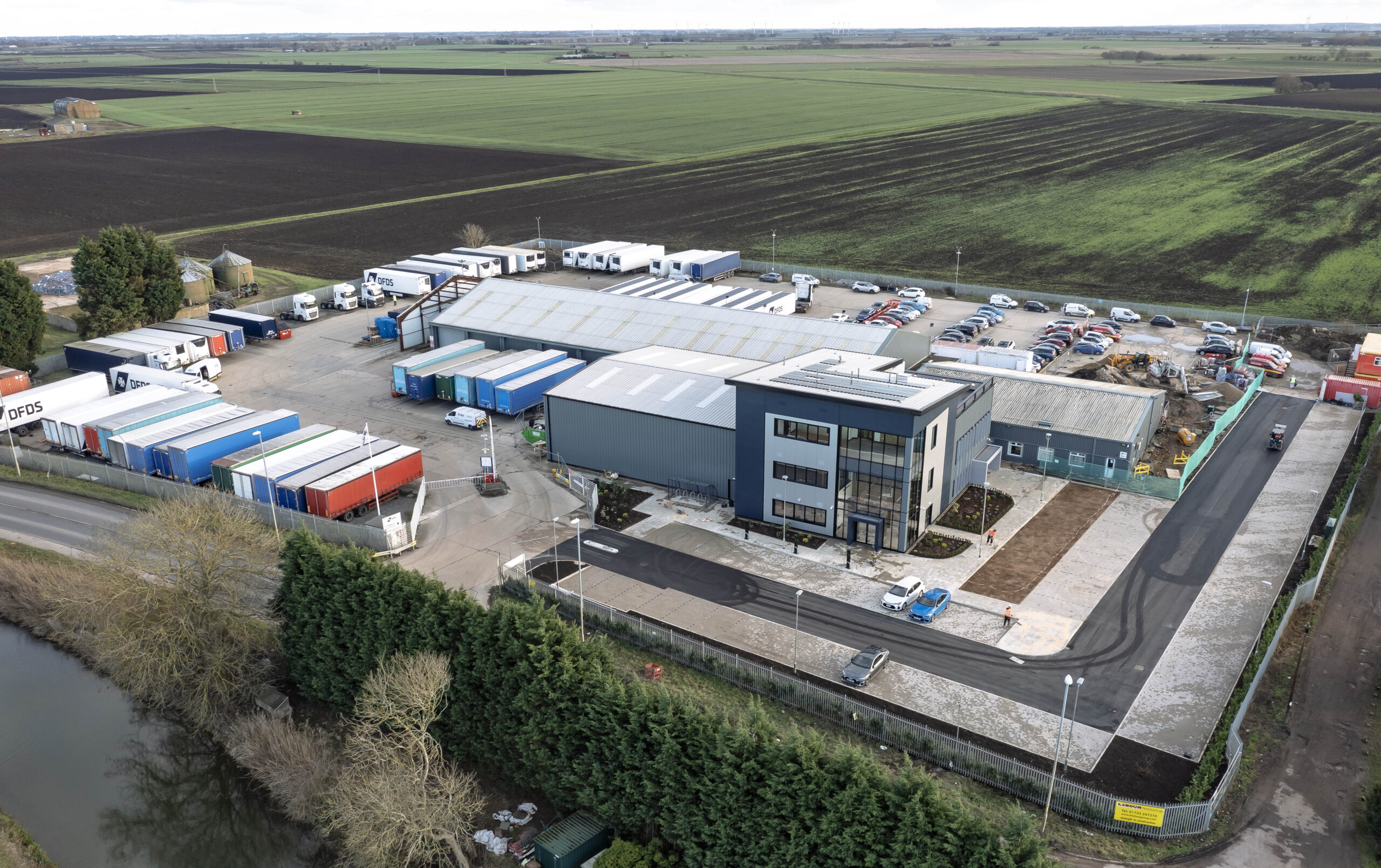 Lindum begins next phase of works at DFDS in Cambridgeshire