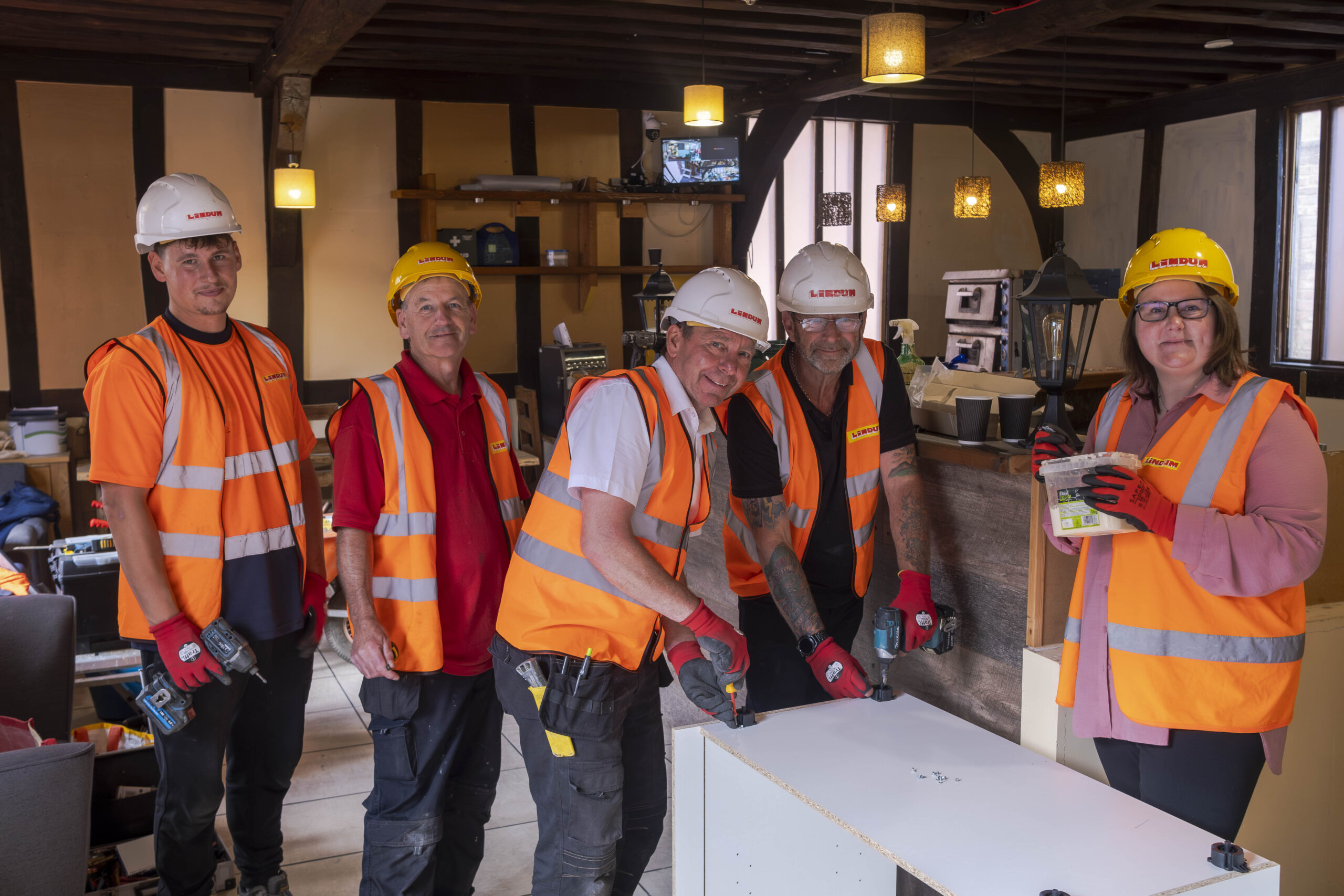 Lindum Joins DIY SOS-Style Project to Help Launch Boston Youth Hub