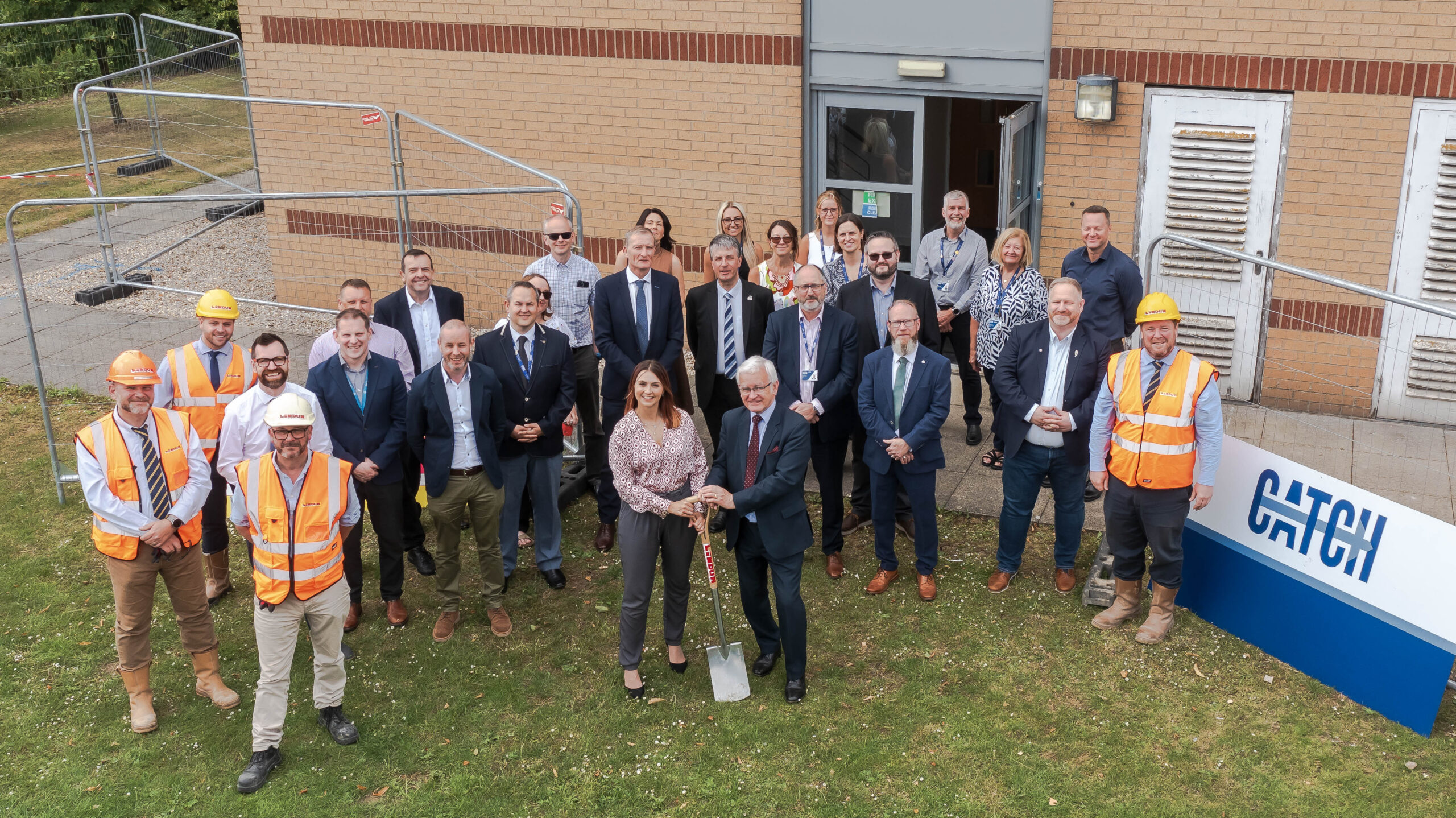 Groundbreaking ceremony for new Humber Freeport funded centre at CATCH in Stallingborough