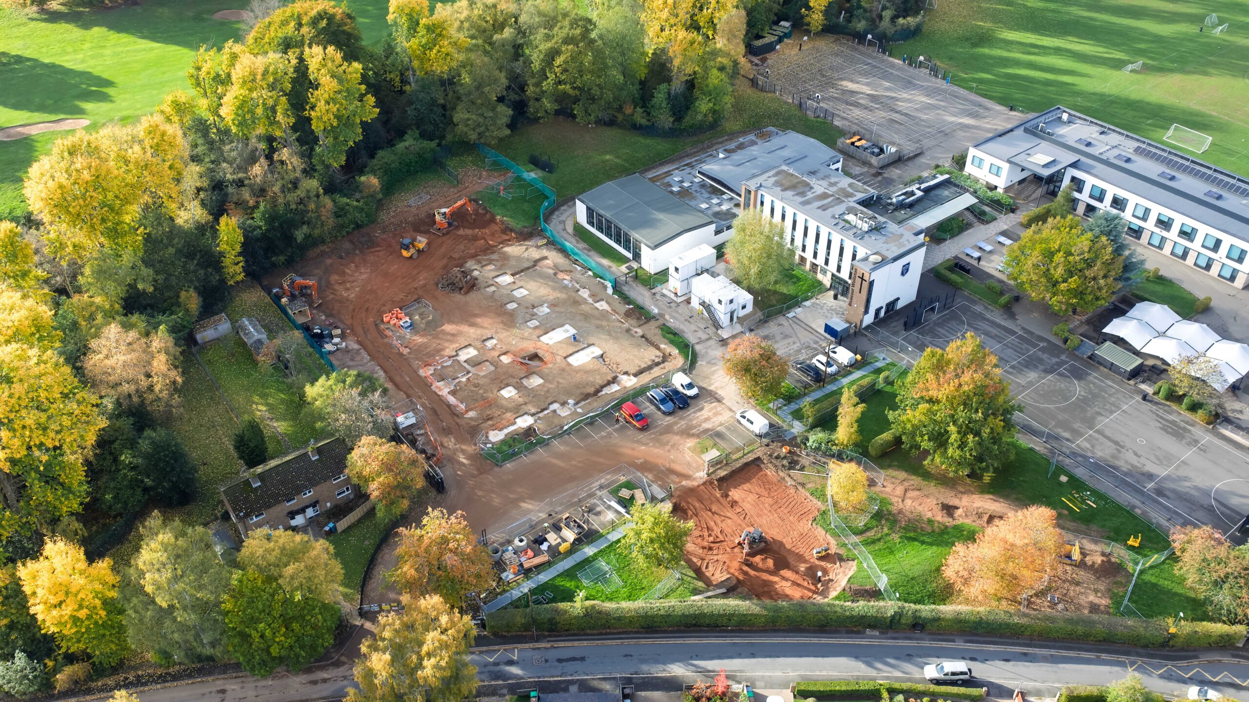 Work underway to deliver major extension at Bluecoat Wollaton Academy