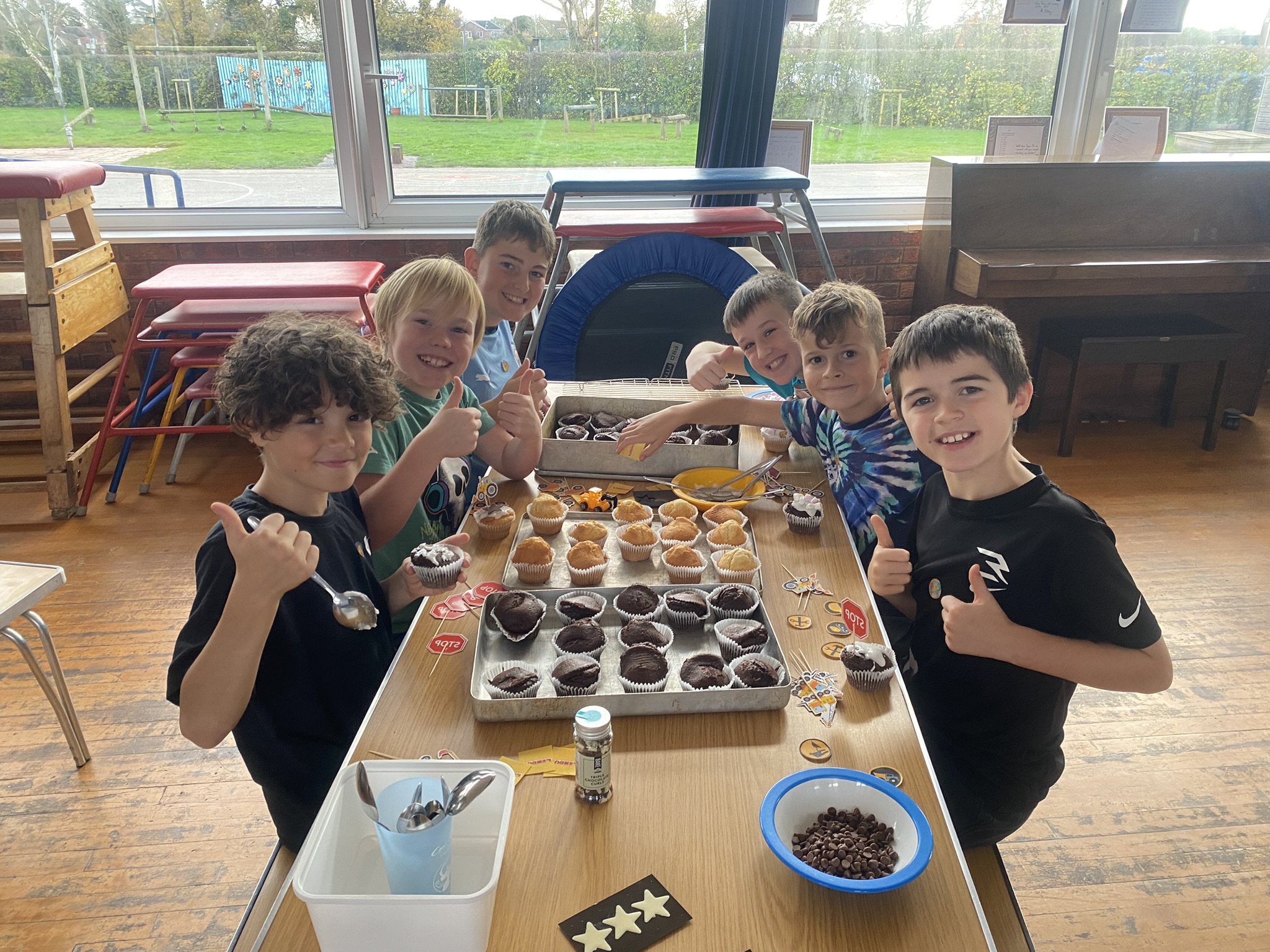 Cake sale puts new school kitchen to good use